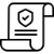 a cv letter icon