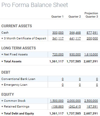 Balance Sheet of Bike Palace