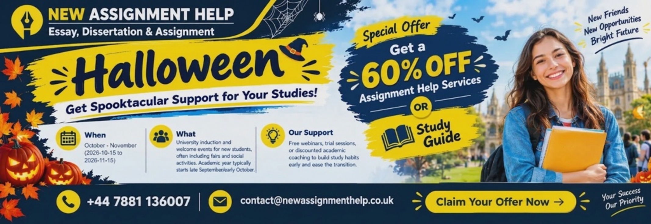 Halloween Offer: Free Sample + 25% OFF