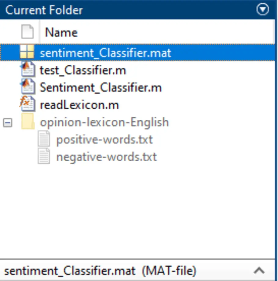 Folder Path selecting in the matlab