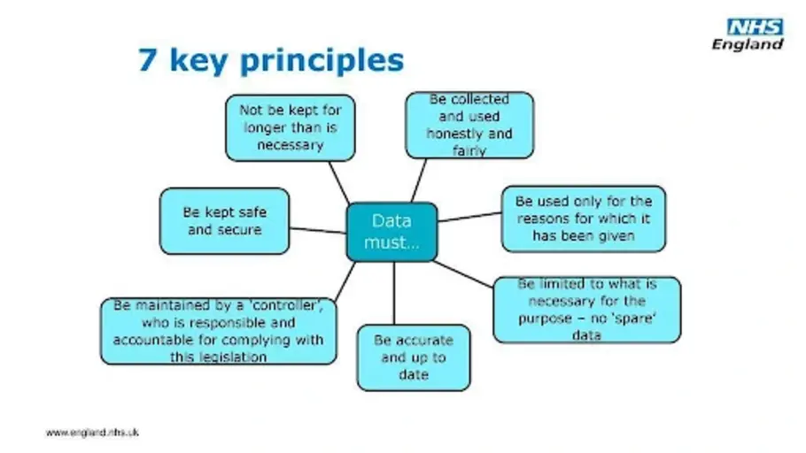 Major principles for the management of information
