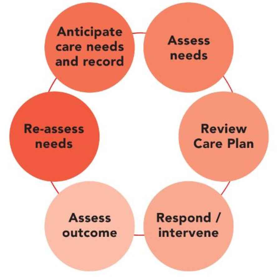 Care planning assessment tools