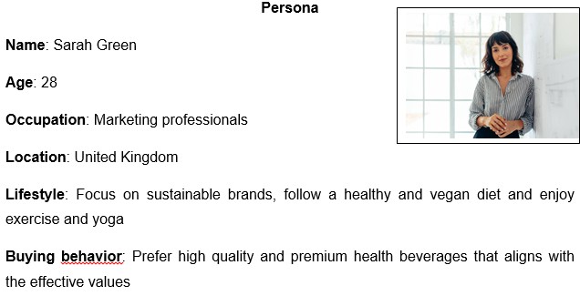 Target market profile Target market profile