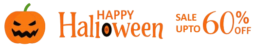 Happy Halloween Sale up to 60% off on all services