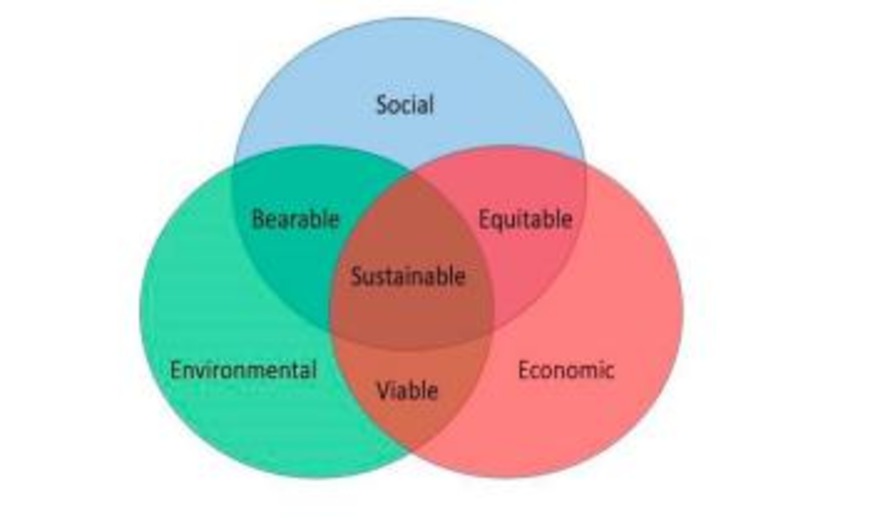 Different dimensions of sustainability